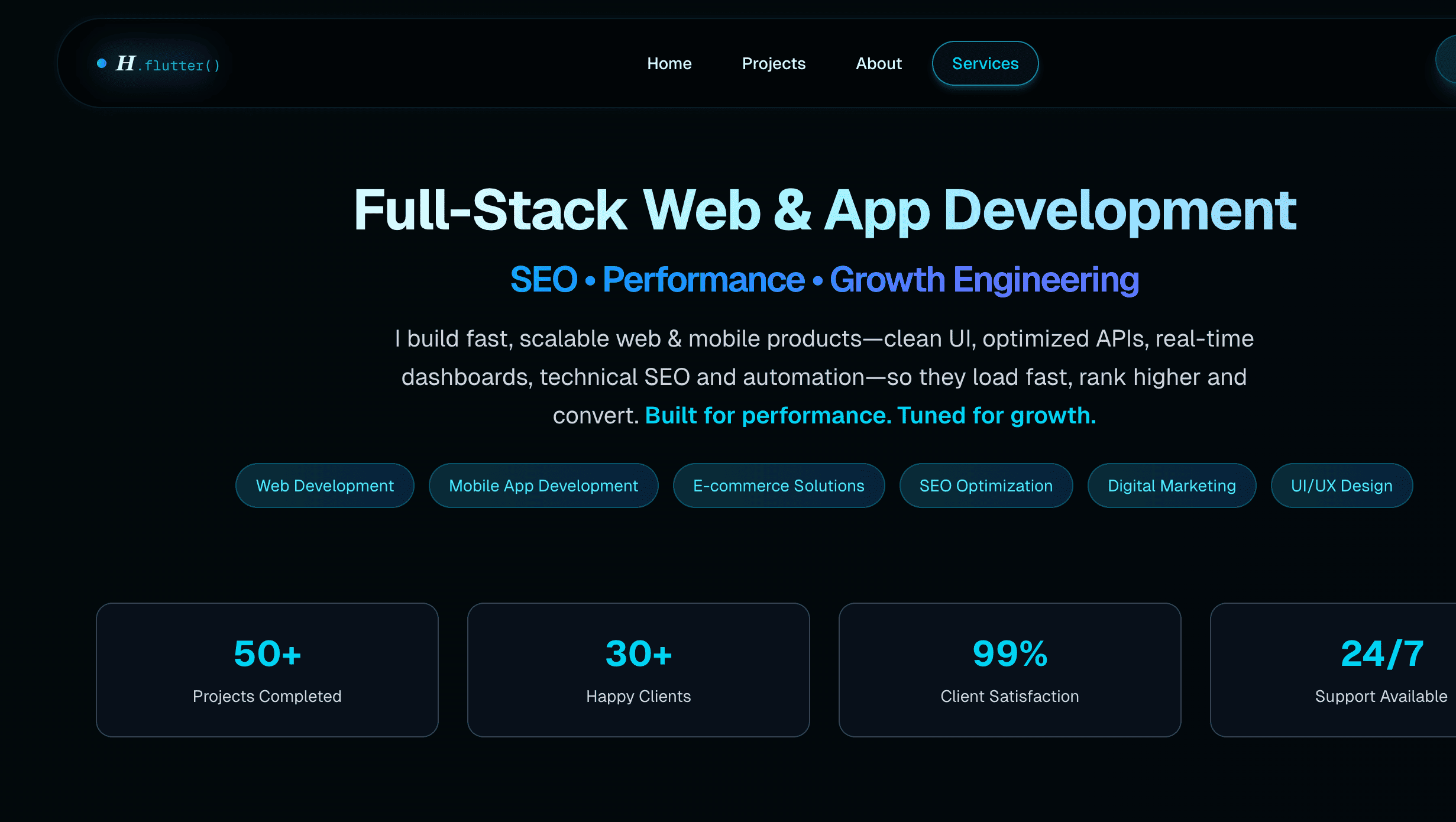 Next Js Portfolio screenshot 2