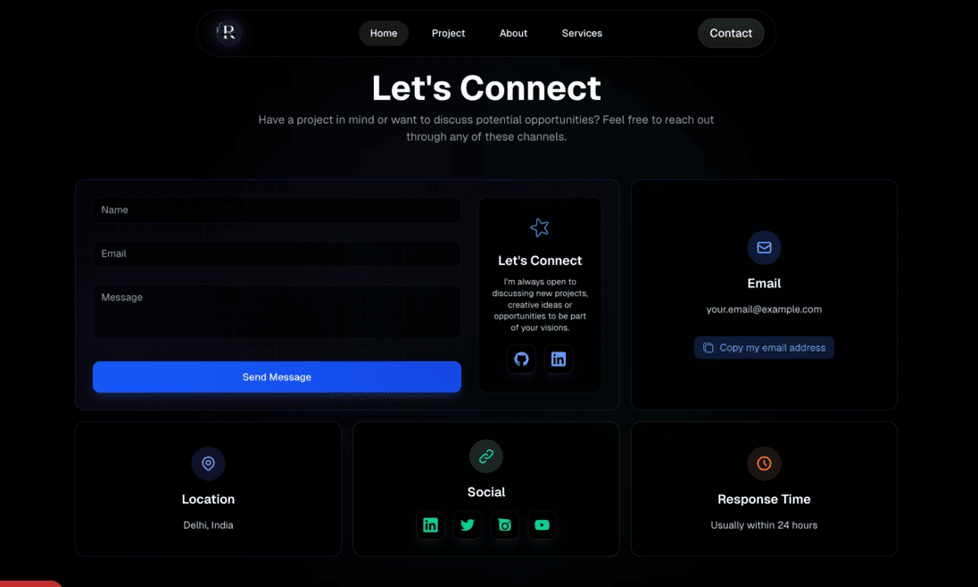 My Portfolio screenshot 3