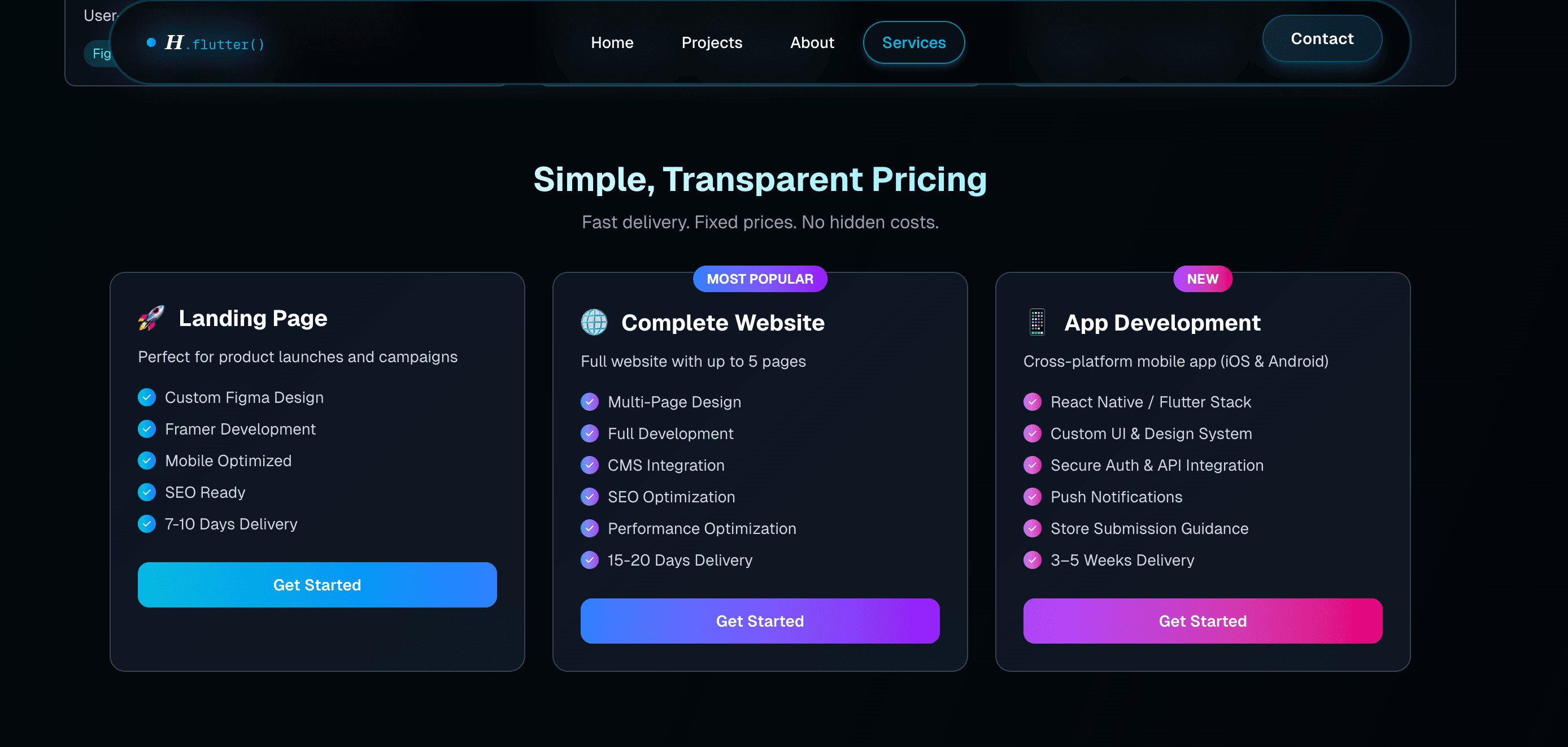 Next Js Portfolio screenshot 3